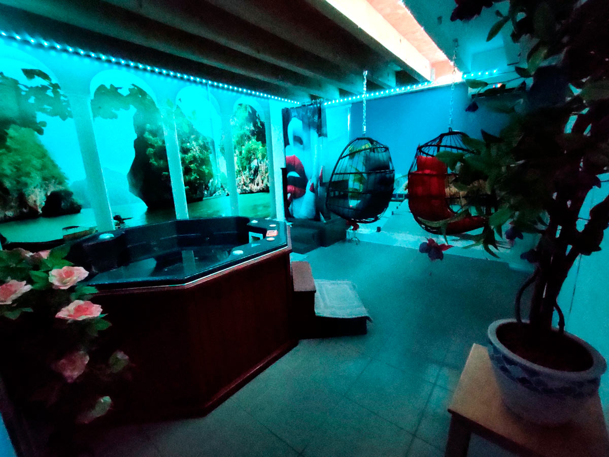  espaces Balnéo, un espace sauna,  deux jacuzzis